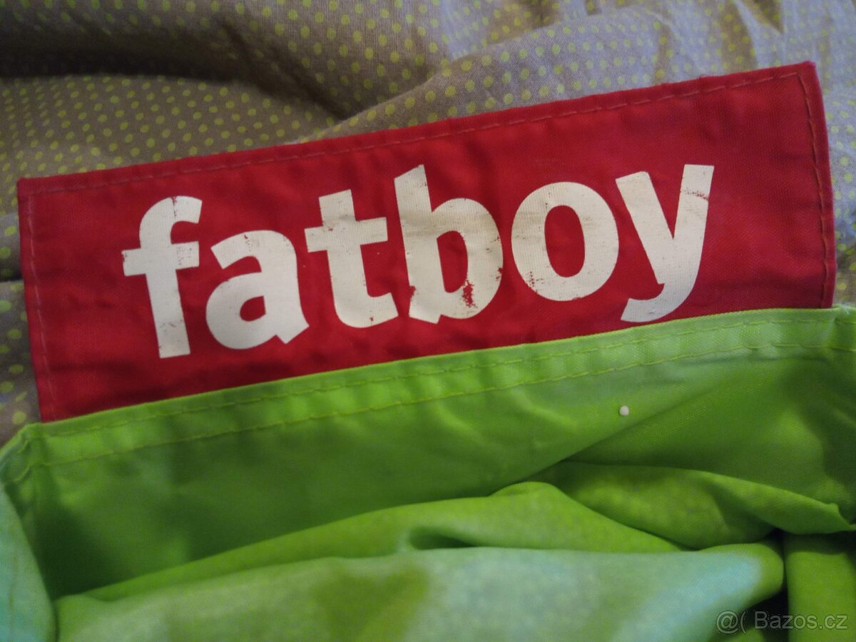 sedací pytel vak Fatboy + bavlněný obal 140x160cm