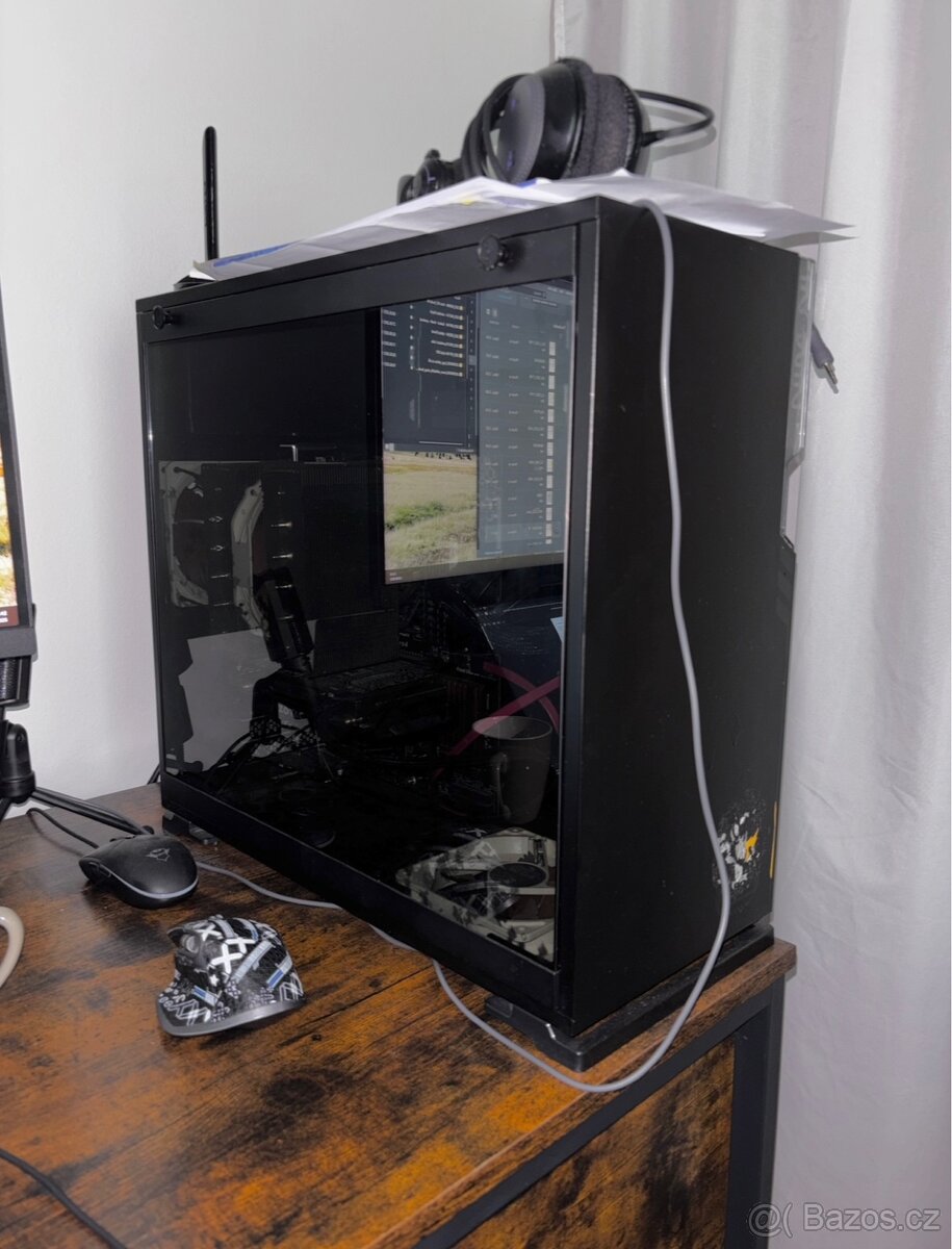 PC sestava na hry, grafiku, video