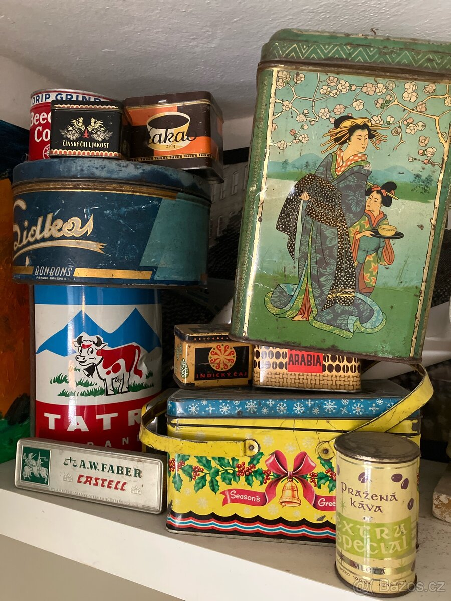 Staré plechovky
