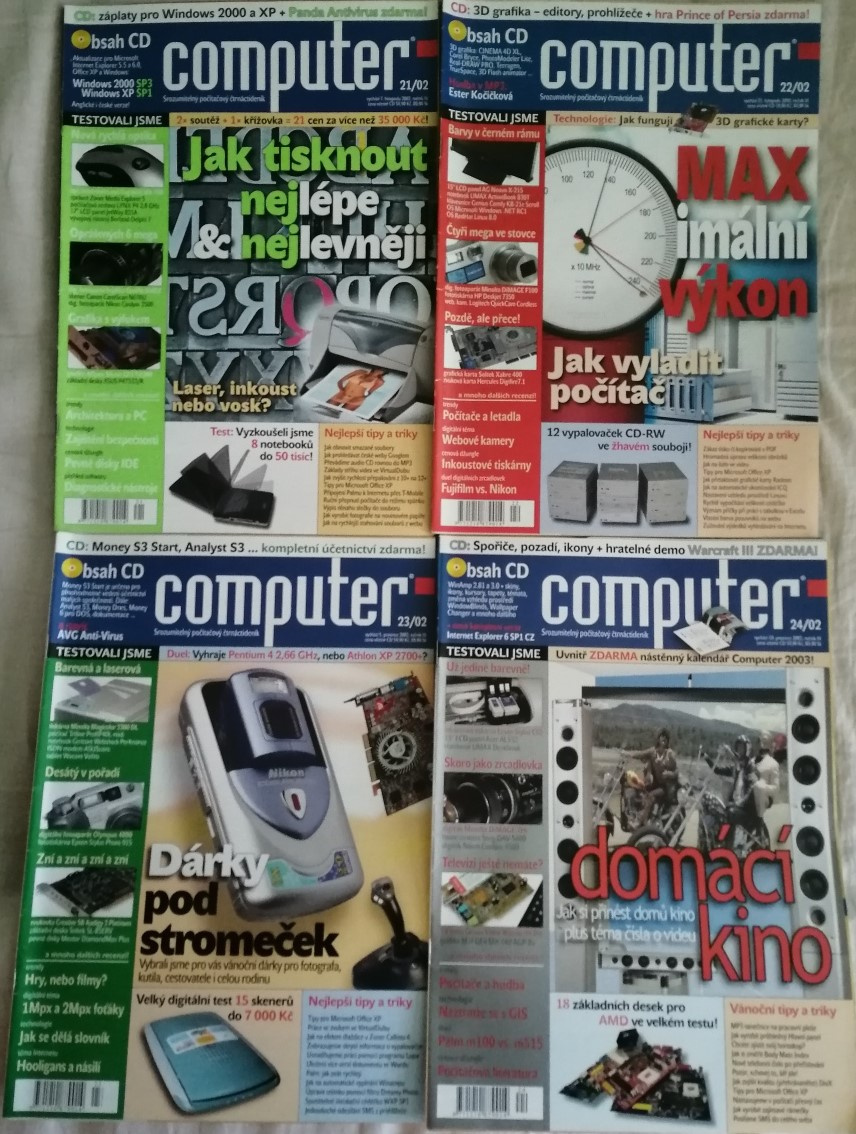 Časopis COMPUTER rocnik 2002 Jarni SLEVA