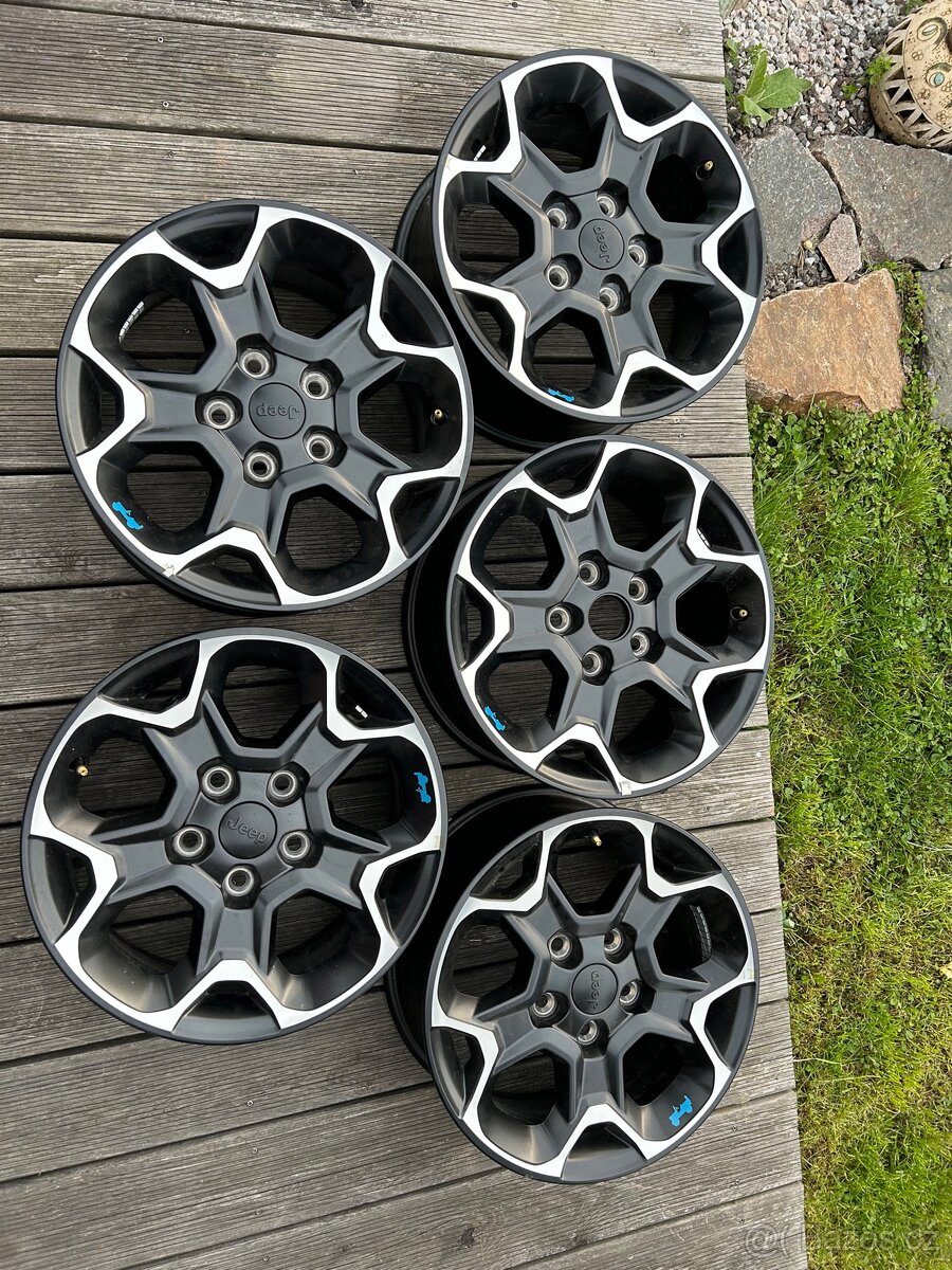 Alu disky kola Jeep Wrangler 5x127 Rubicon nové r17