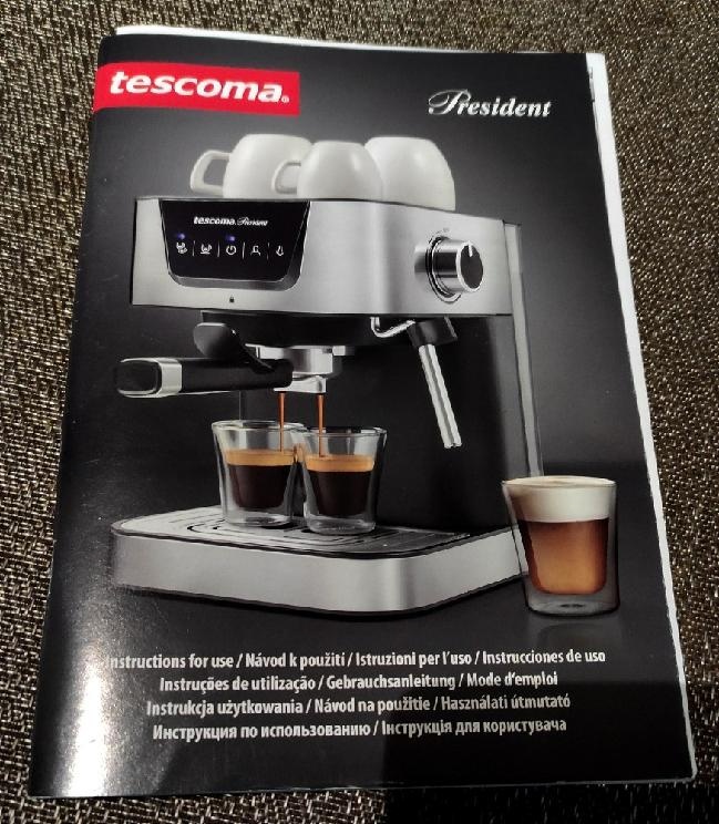 pákový kávovar espresso Tescoma President