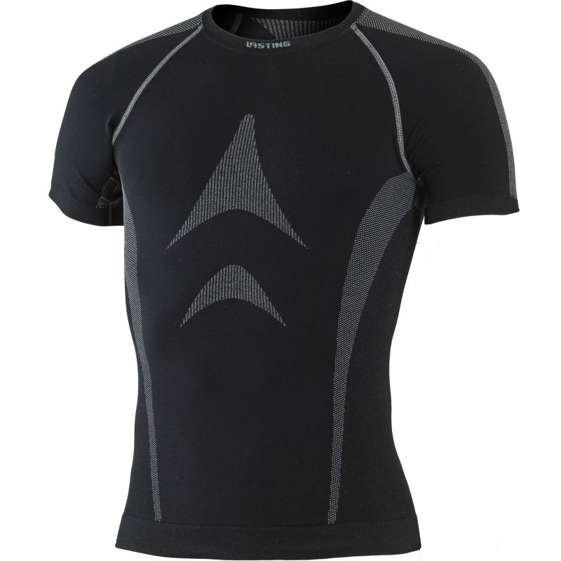 Pánské/chlapecké funkční tričko Lasting Thok, XXS/XS, černé