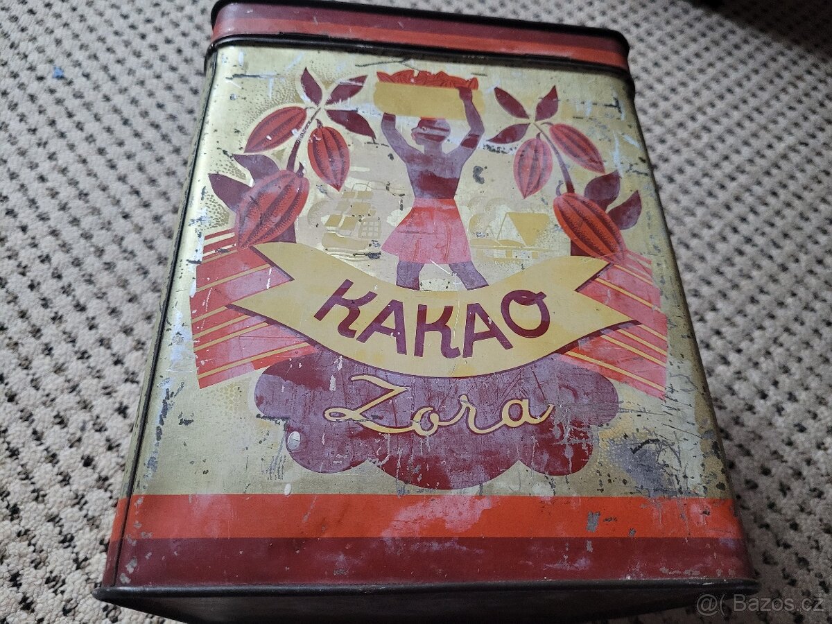 Plechovka Zora Kakao