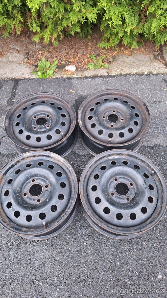 Plechové disky Ford 4x108 R15