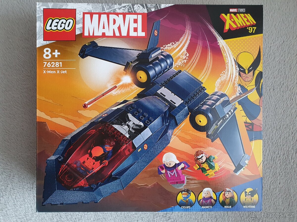 Lego 76281 Tryskáč X-Men X-Jet