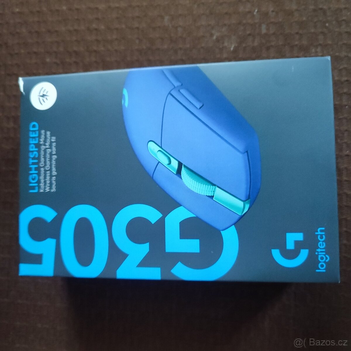 Prodám myš Logitech G305 modrá bezdrátový