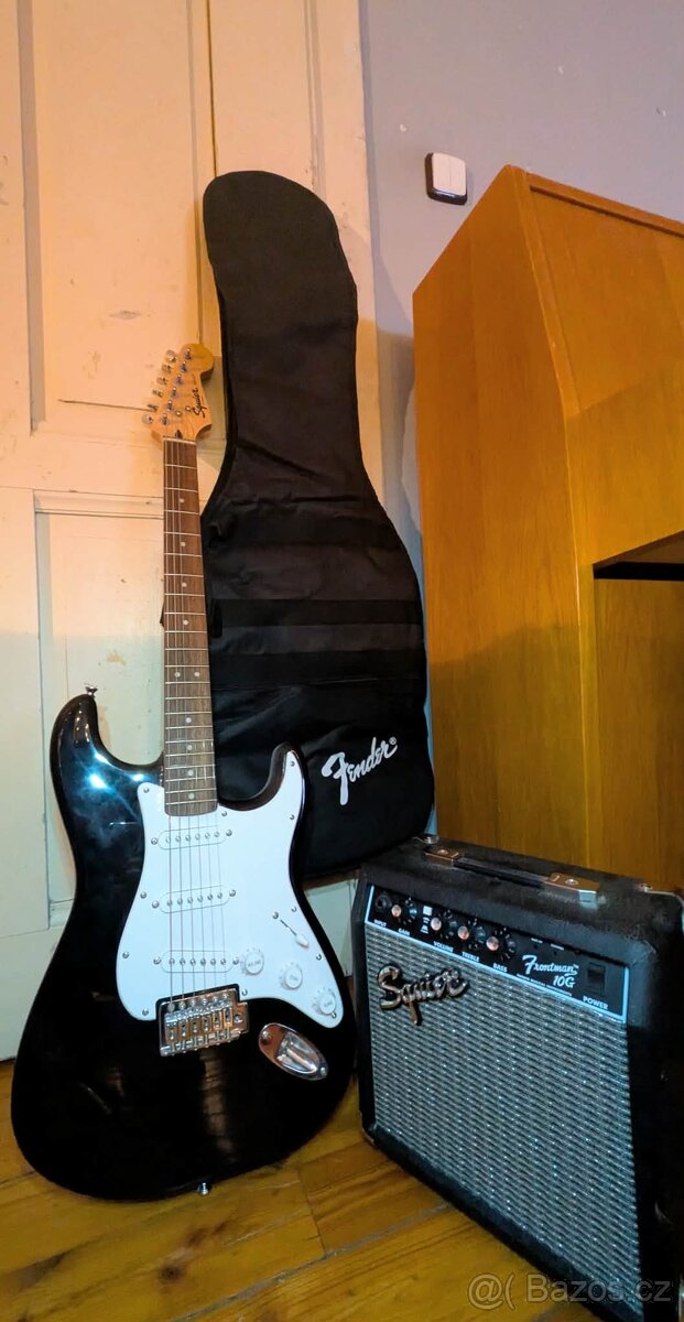 Kytarový set Squier by Fender (Stratocaster + Kombo)