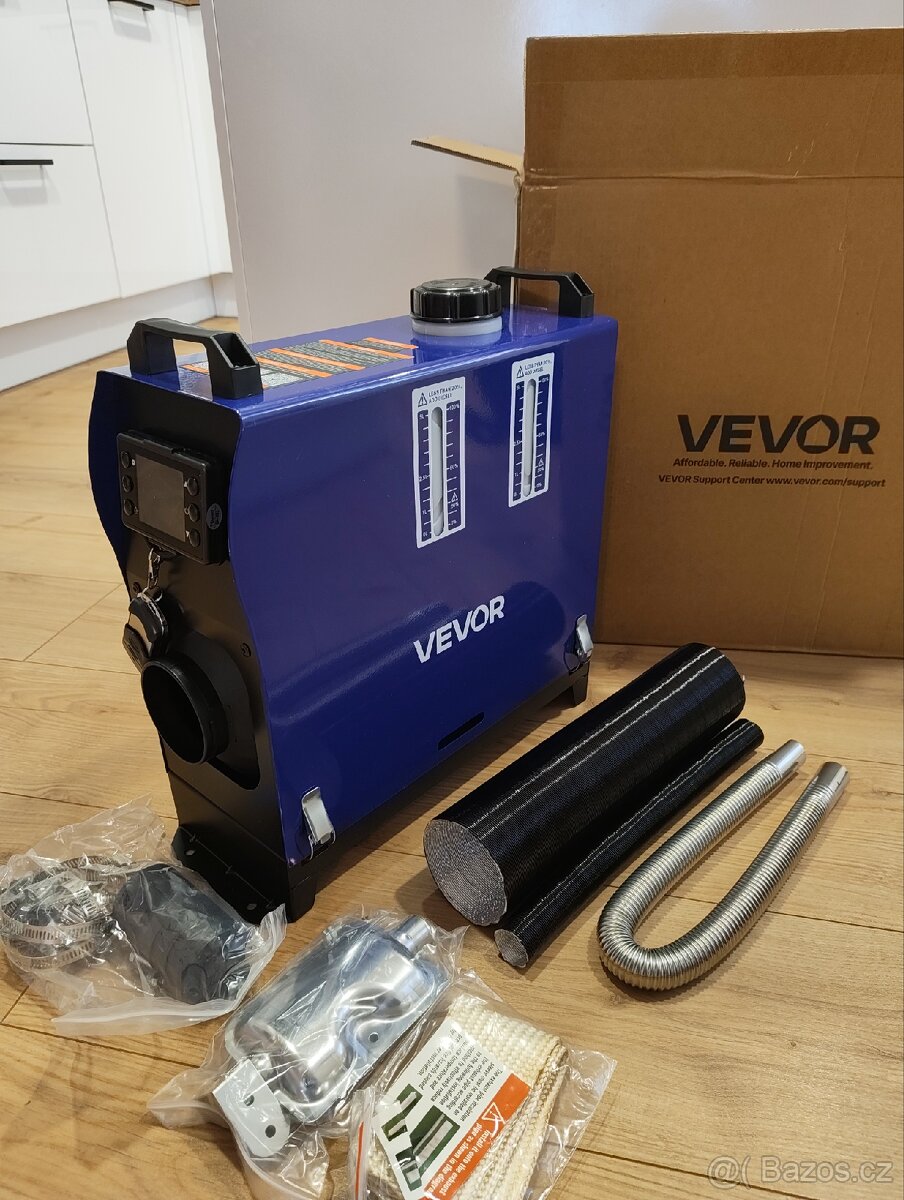 Naftové topení Vevor 8kw