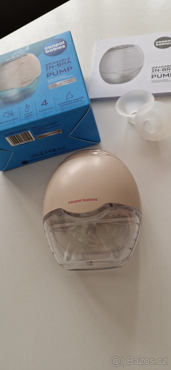 Elektronická odsavacka mleka do podpersenky