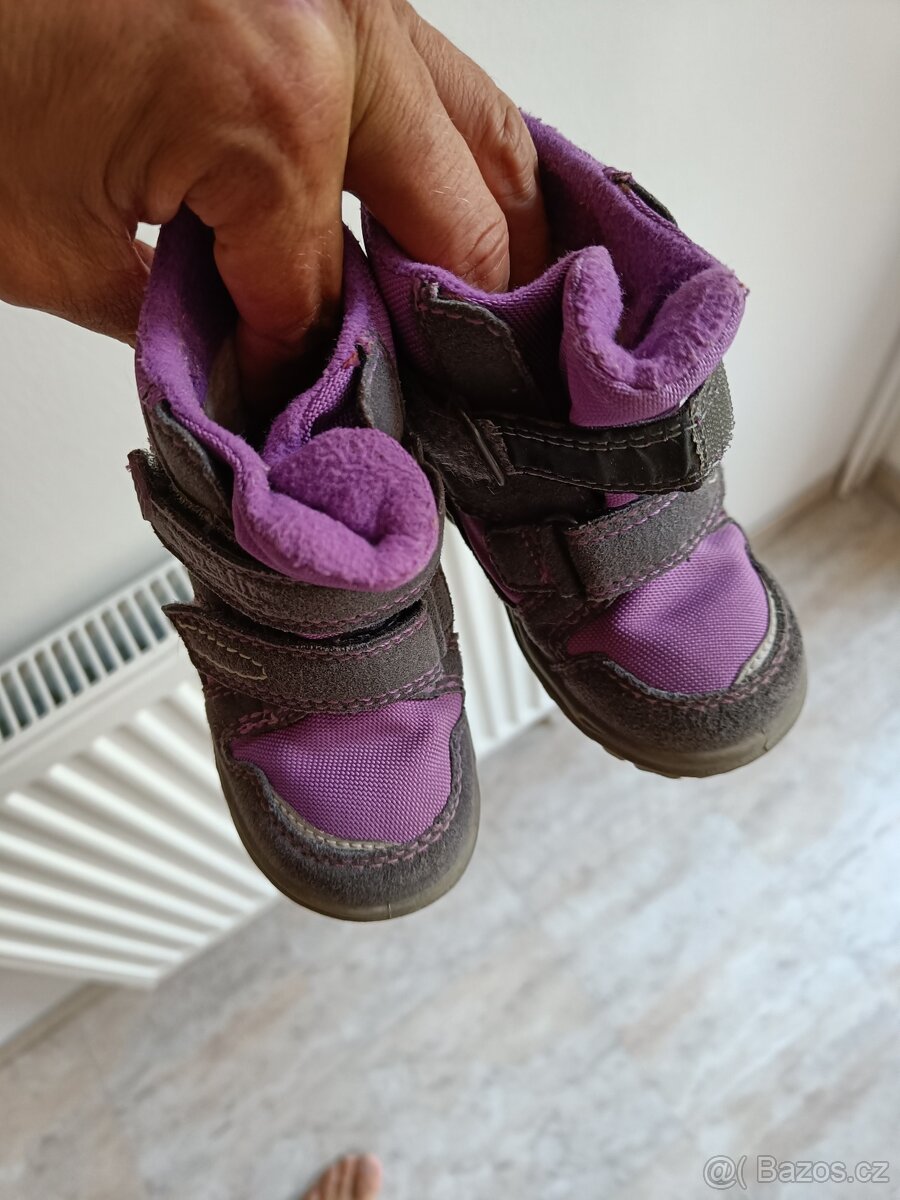 Dětské zimní boty Superfit vel.22