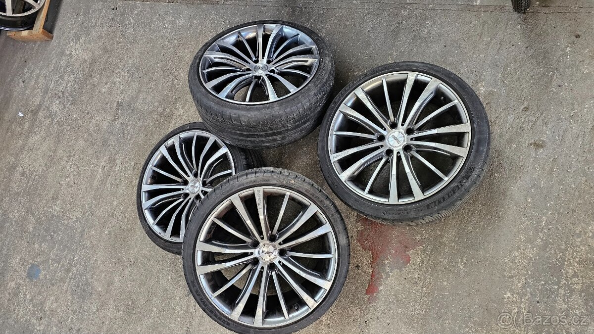DVOUDÍLNÁ ALU KOLA 5X120 9JX20" 10JX20"