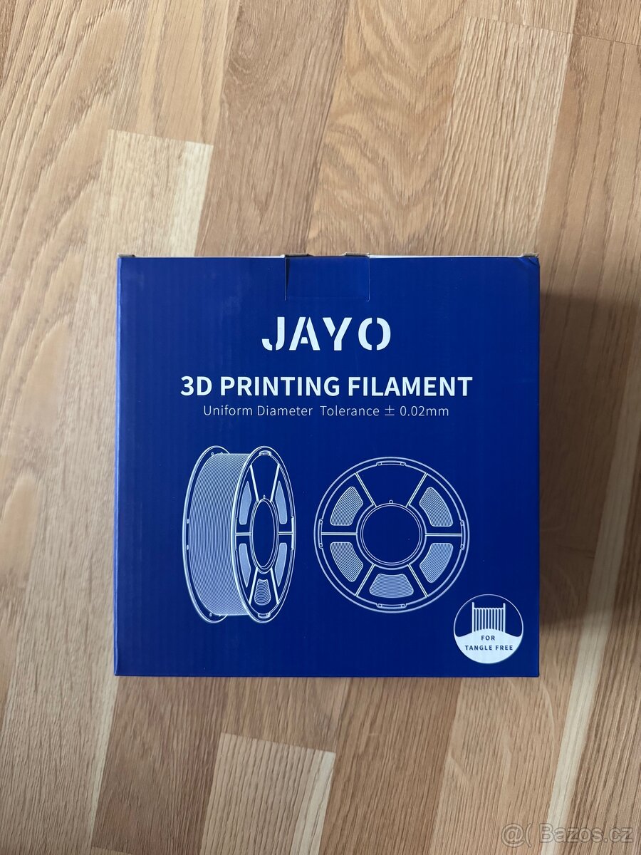 Filament JAYO PETG žlutý, světle modrý