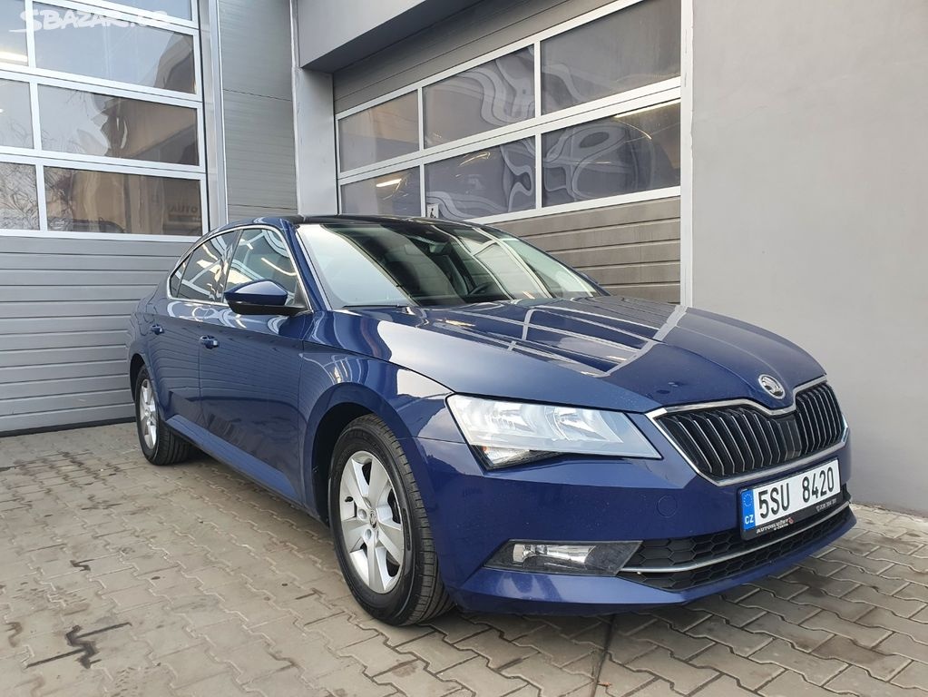 Skoda superb 3 III diesel Navi PANORAMA odpoč. DPH