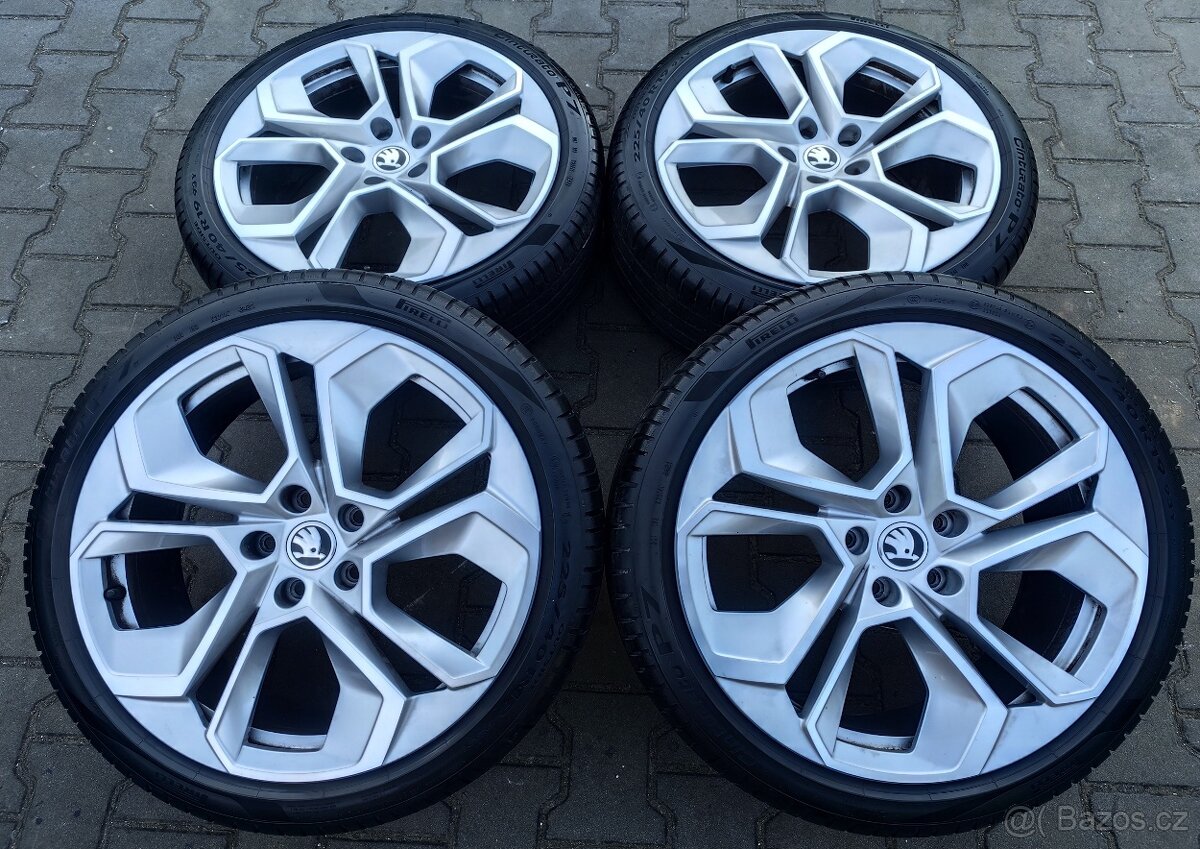 Alu kola originál Škoda Octavia IV RS 5x112 R19 Altair
