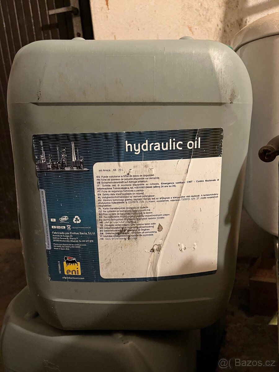 Novy hydraulicky olej ENI Arnica 68