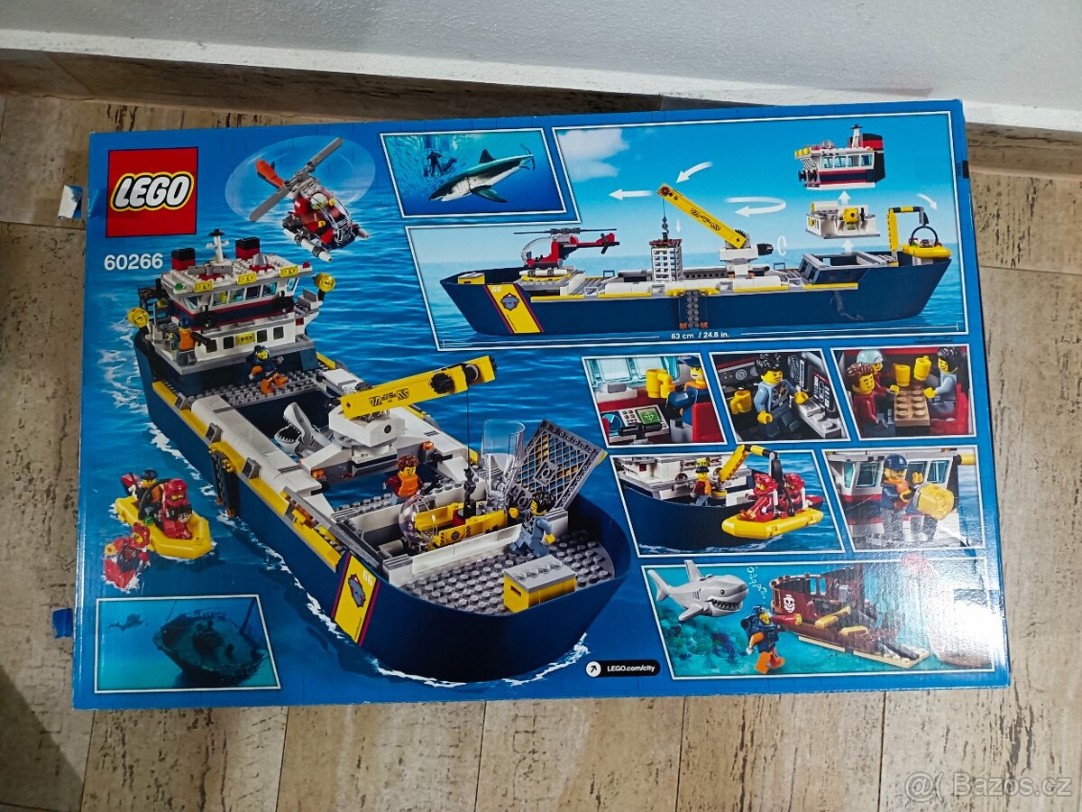Lego City 60266 Oceánská průzkumná loď