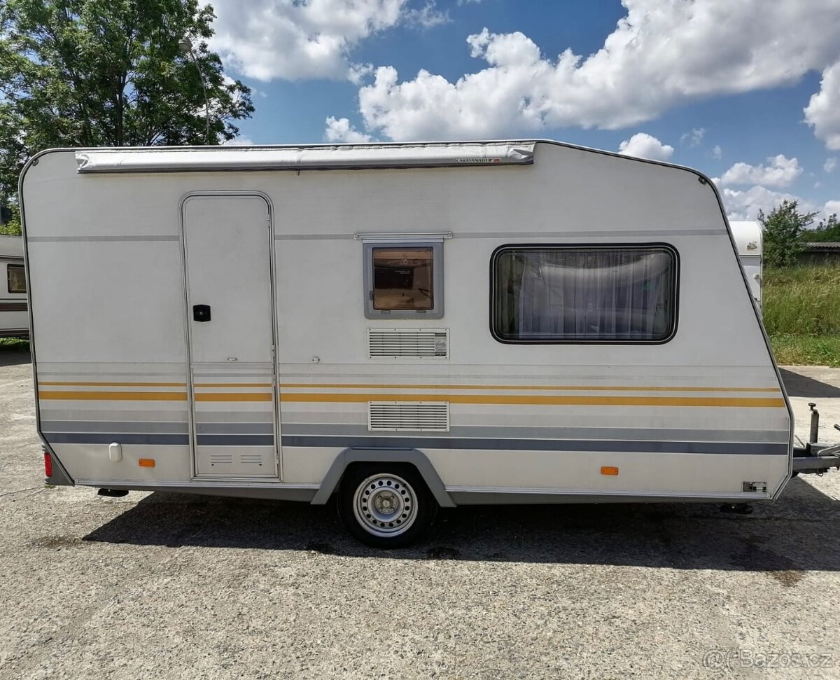 Karavan Knaus, Kuchyňka, Koupelna, Topení