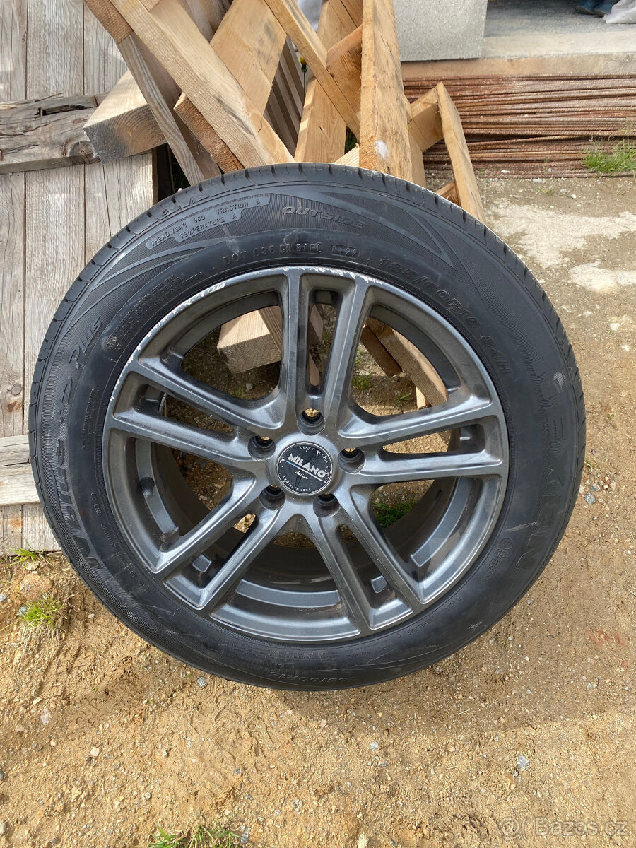 Disky MILANO 5x100 15x6.5J 57,1 z Seat Ibiza IV