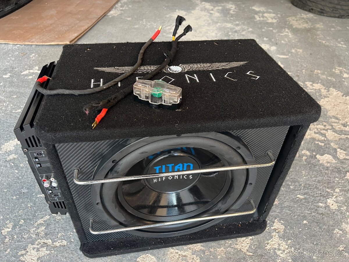 Subwoofer + zesilovac