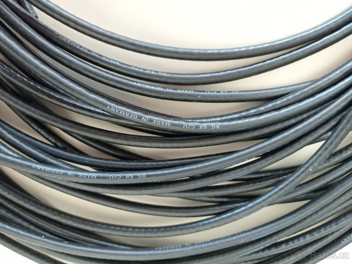 Koaxiální kabel RG-58C/U (19 m)