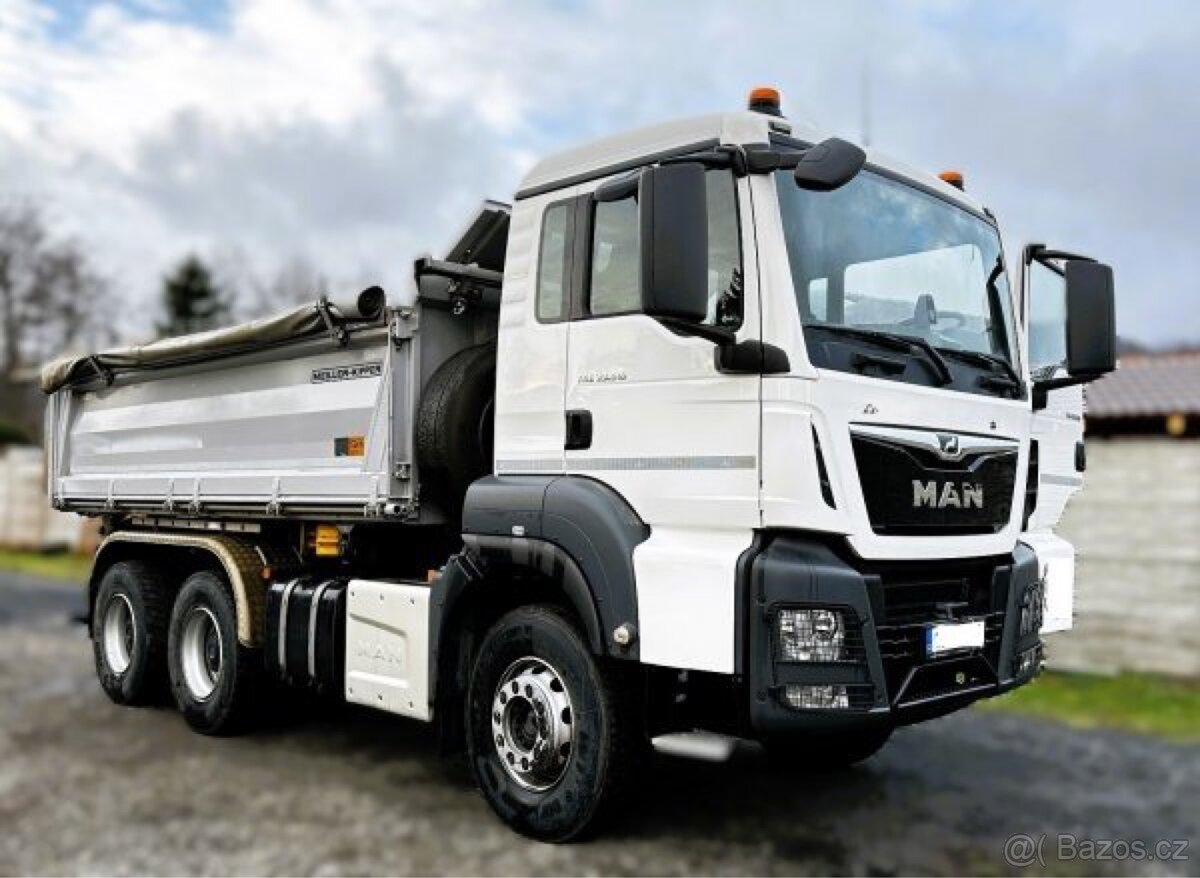 ZÁNOVNÍ 33t sklápěč 6x4 MAN bordmatik