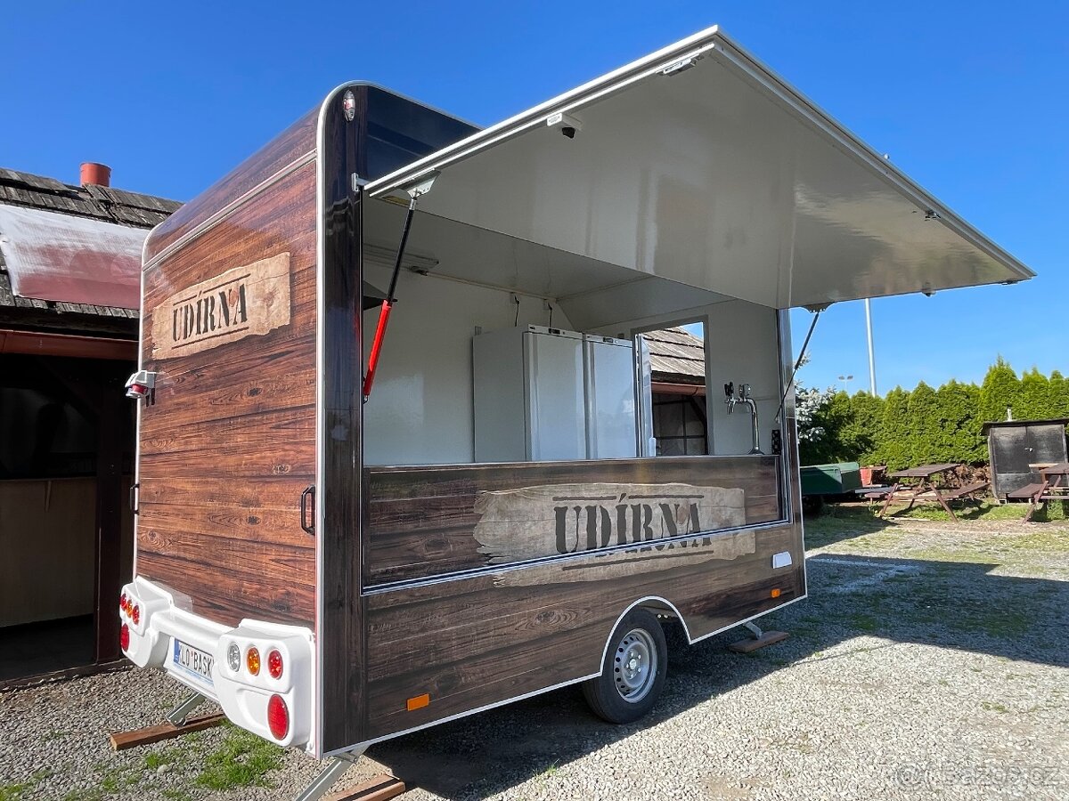 Gastro přívěs, food truck, pojízdná prodejna