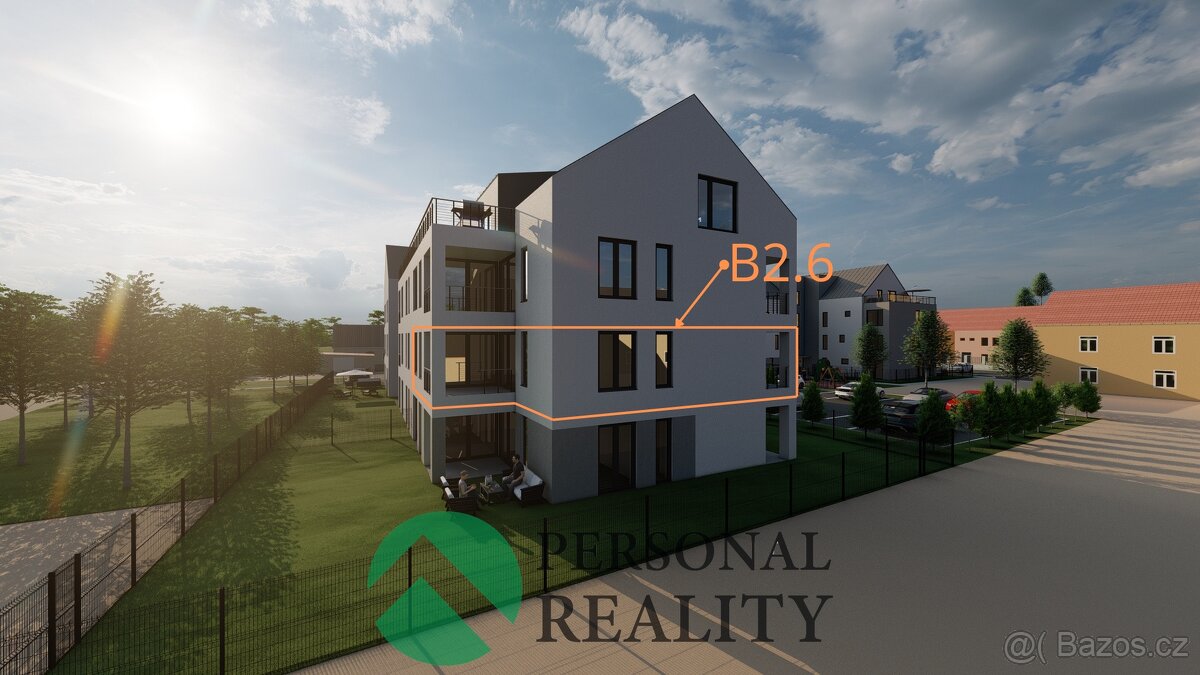Prodej byty 3+kk, 92 m2 - Chlumec nad Cidlinou, ev.č. 02163