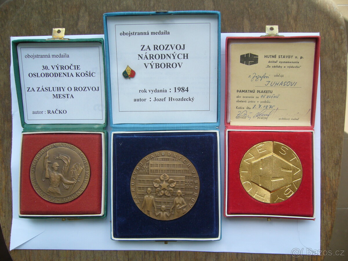 Společenské medaily