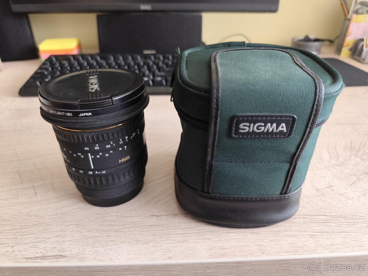 Sigma 17-35mm f/2.8-4 HSM Aspherical Canon + HOYA HMC