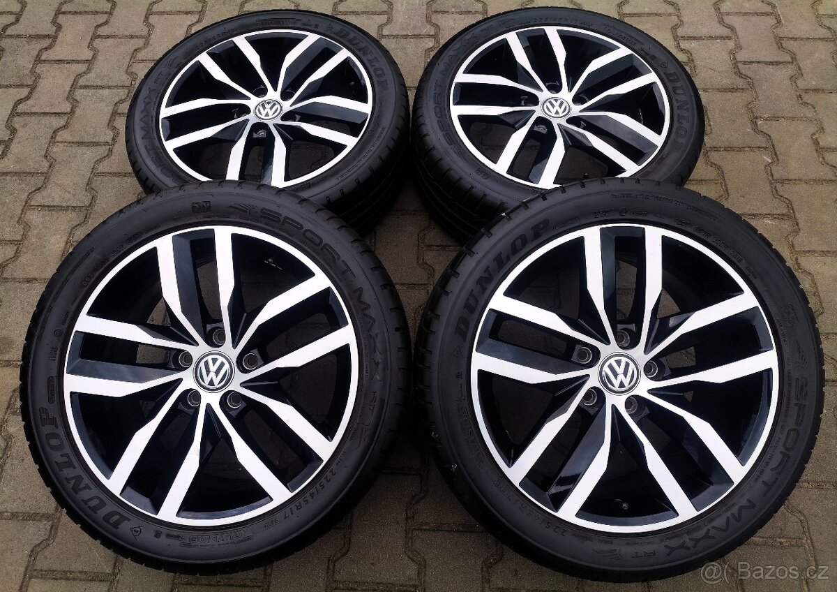 Alu kola originál Volkswagen Golf VII 5x112 R17 Madrid