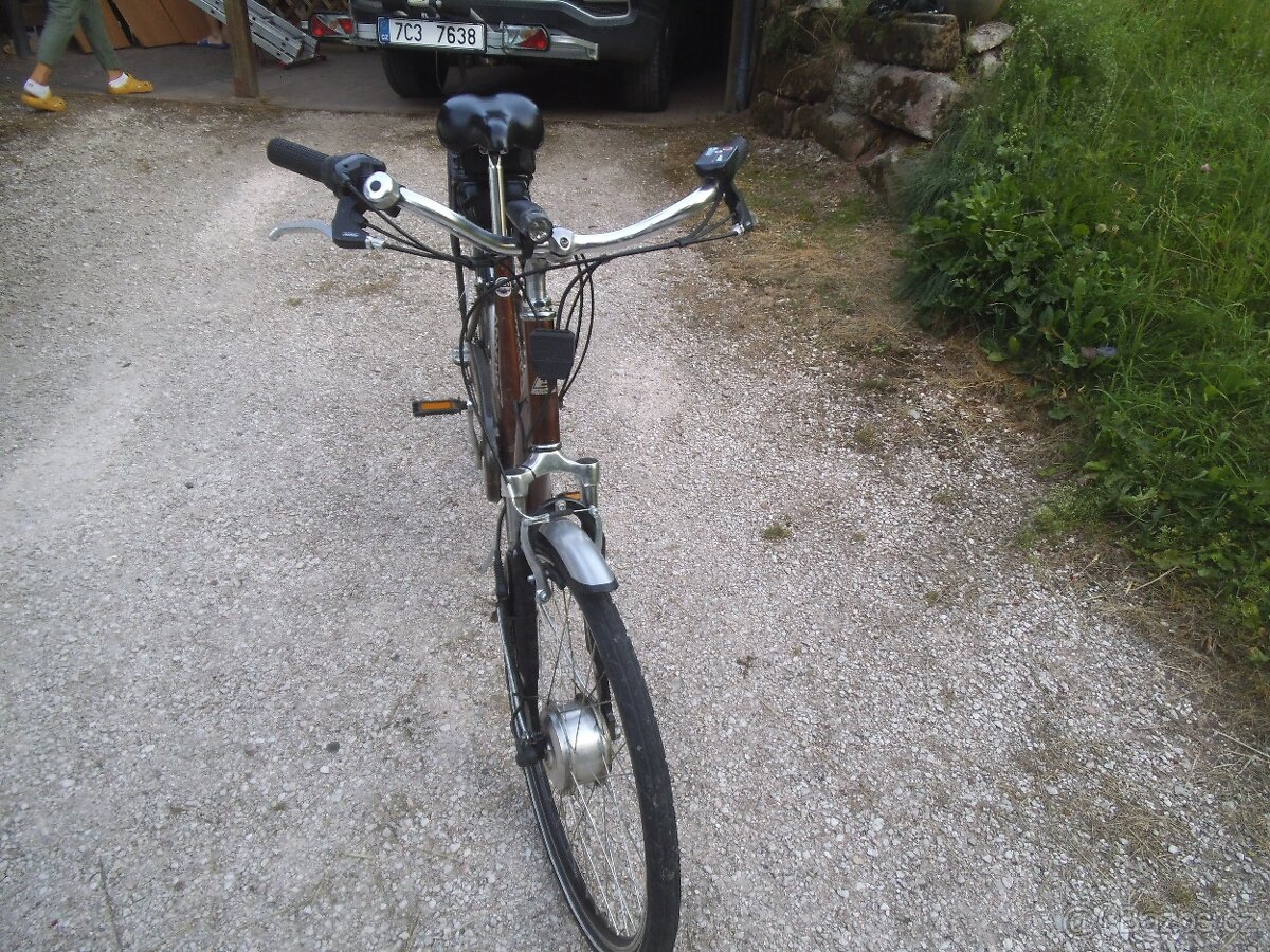 dámské městské elektrokolo