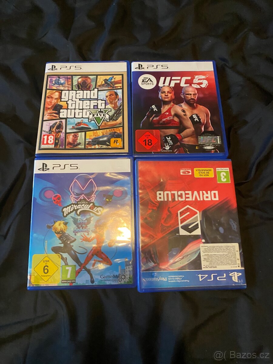 Prodám hry na PS5