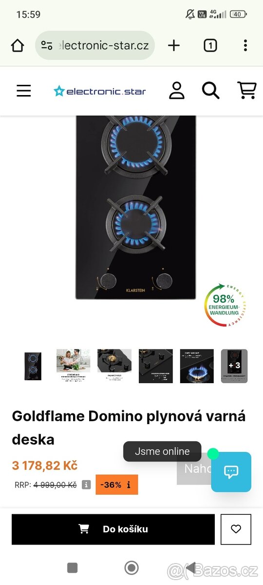 Plynový vařič