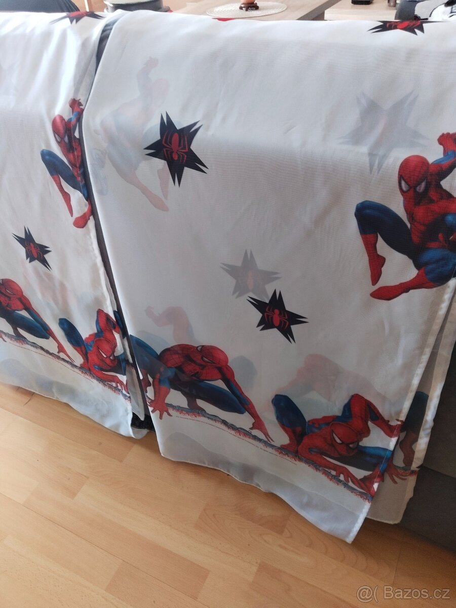 Dětské závěsy Spiderman, jako nové