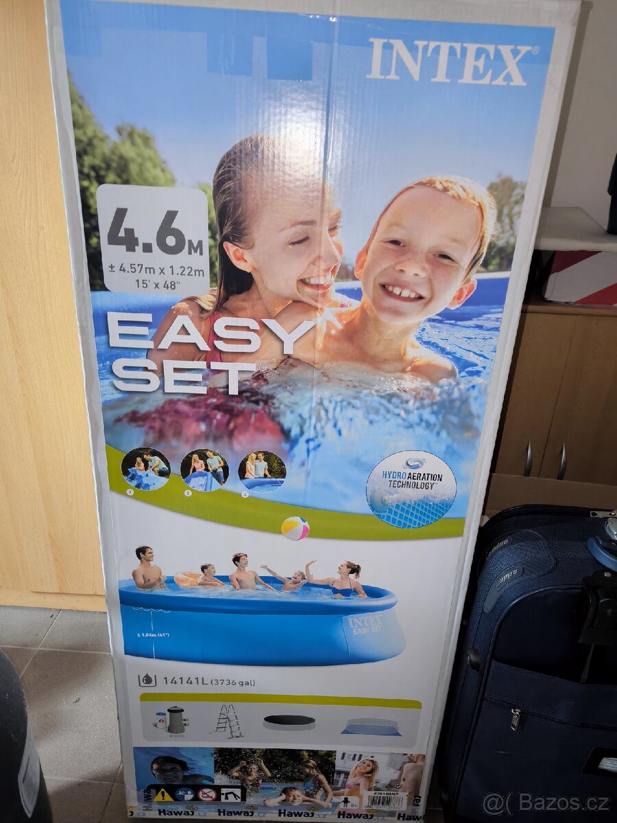Nepoužitý bazén Intex 4,57 x 1,22