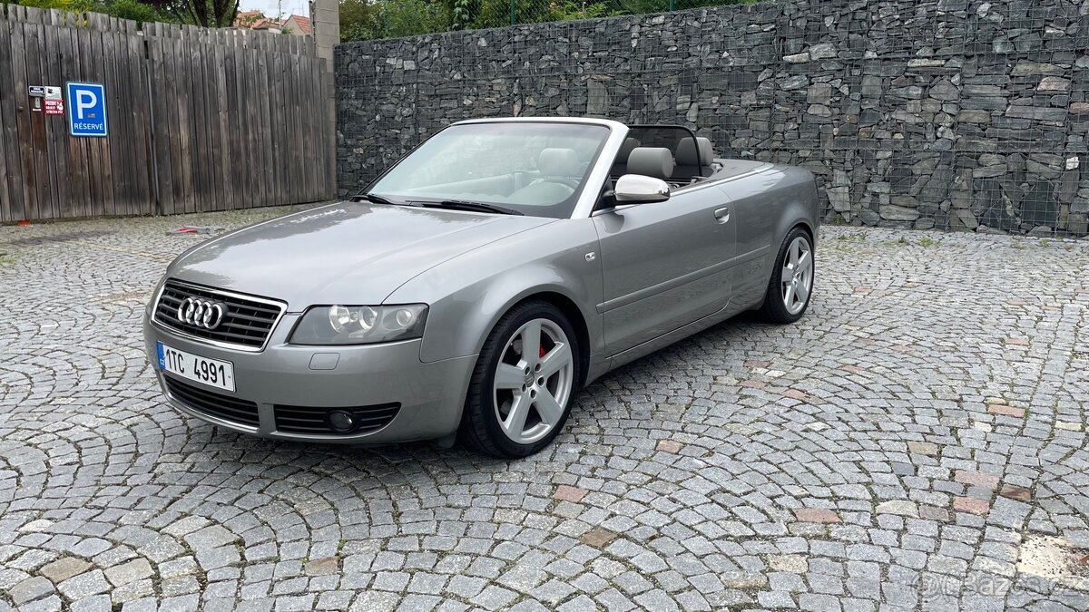 Audi A4 cabrio, 3.0 162 kw, GO motoru