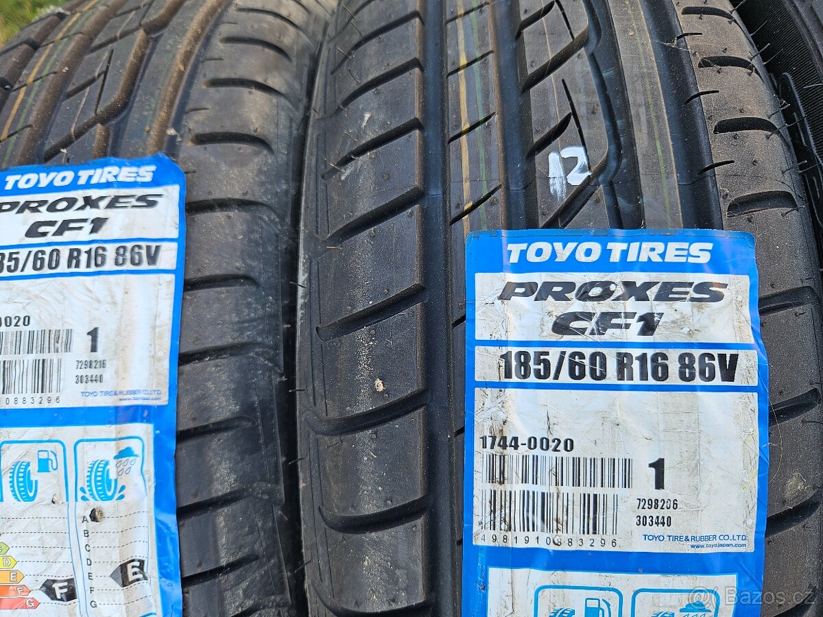 185/60R16 86V Toyo Proxes CF1 Dunlop Sp Sport 2030 4ks