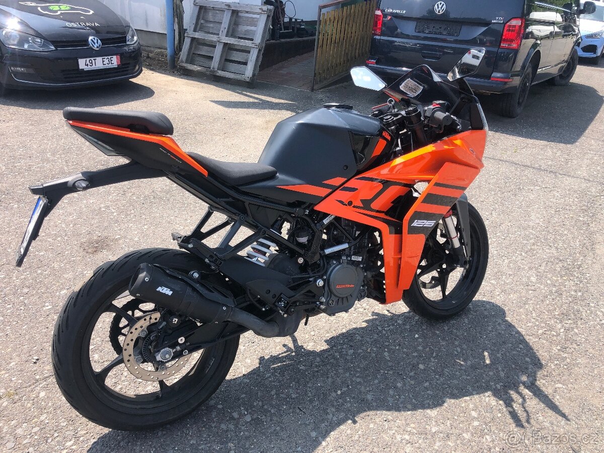 KTM RC 125 POJÍZDNÁ