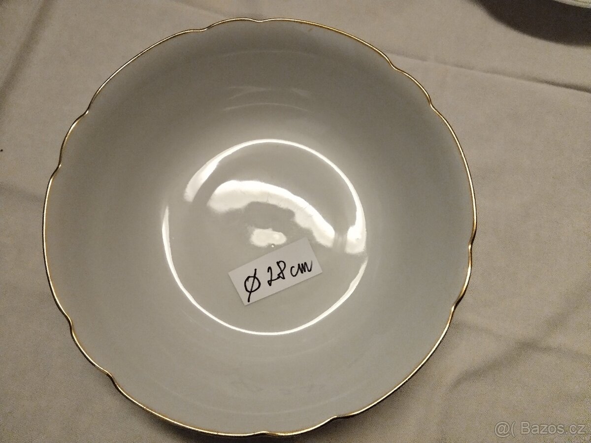 Stará porcelánová mísa