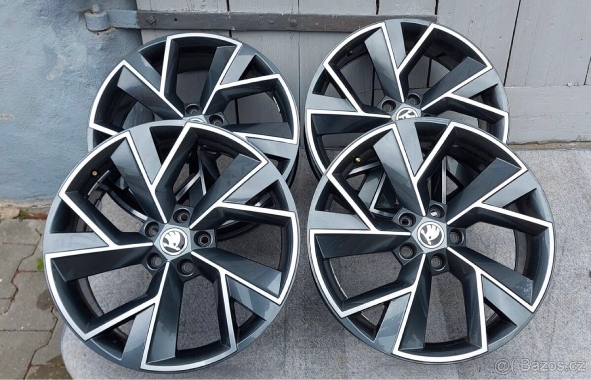 Prodám originální alu kola Škoda Triglav R19