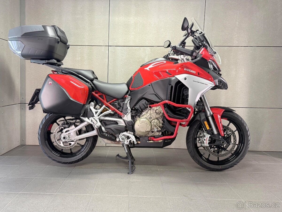 Ducati Multistrada V4 S - ČR / 3X KUFR / MLHOVKY / SUPER STA