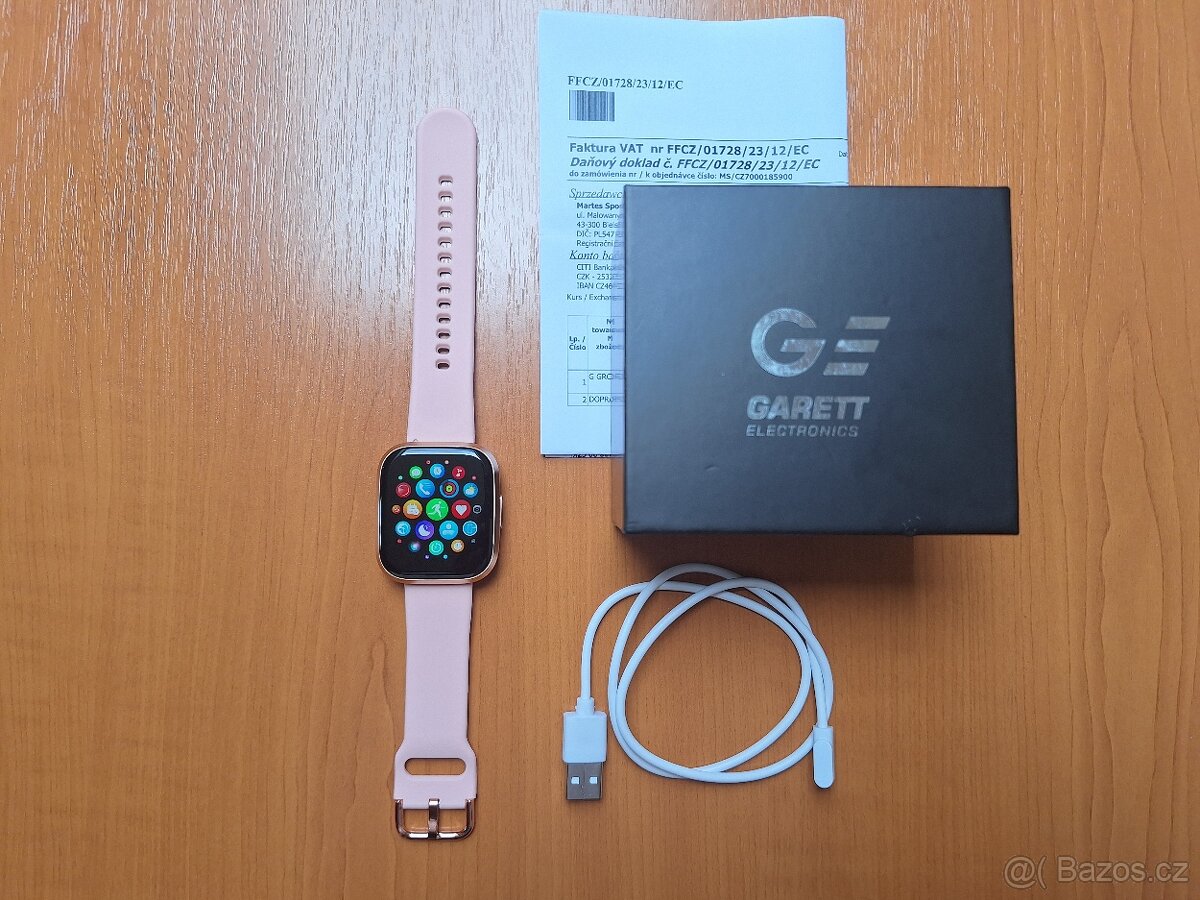 Hodinky Garett GRC STYLE Zlaté; jako NOVÉ, záruka