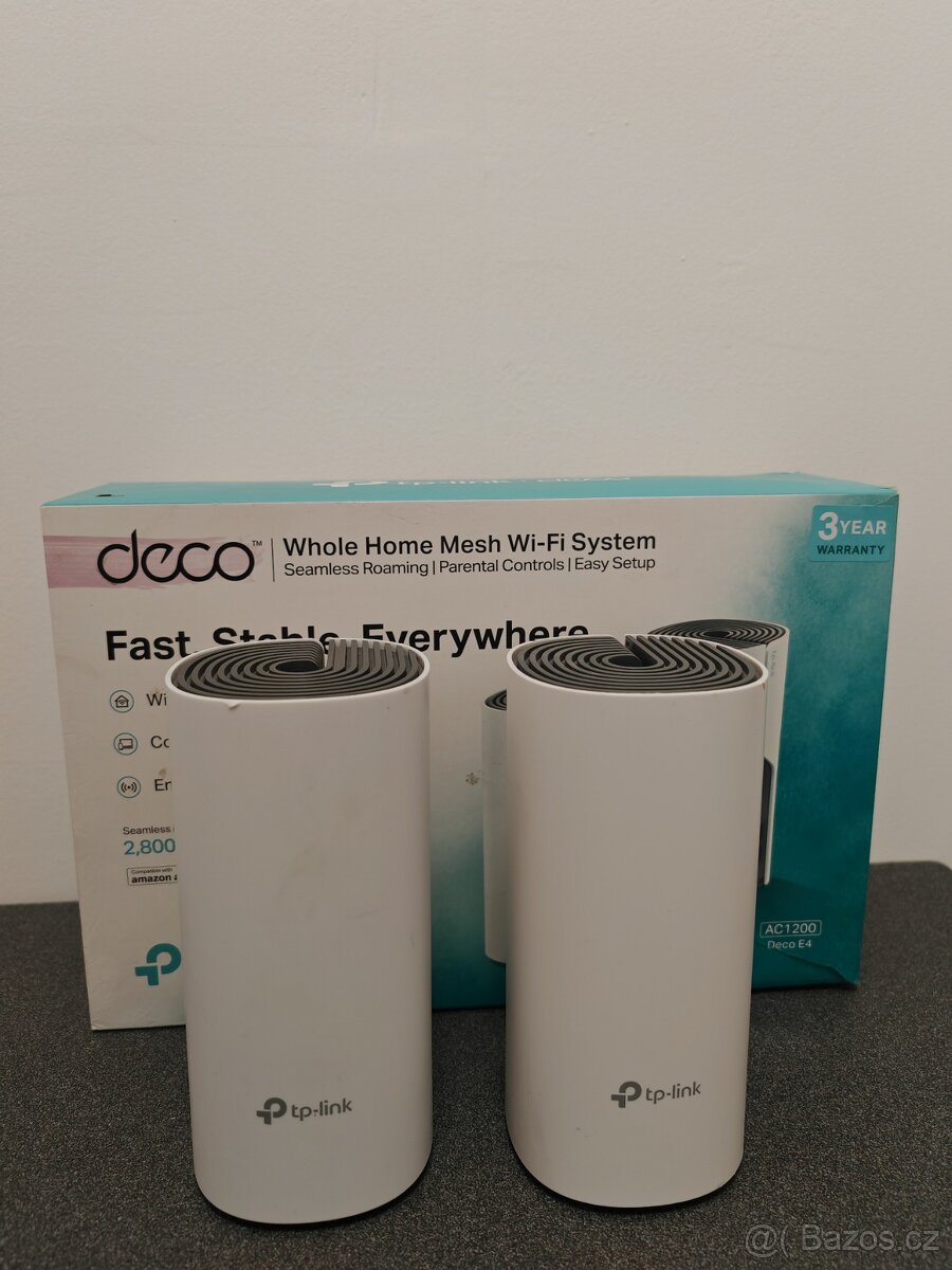 TP Link fast stable everywhere AC1200 Deco E4