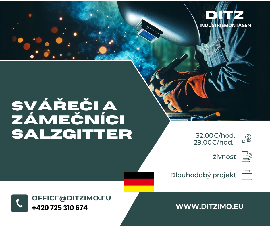 Svářeči a zámečníci, dlouhodobý projekty v Německu