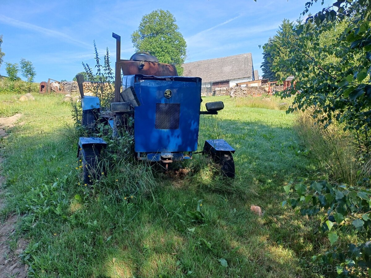 Traktor domácí výroby