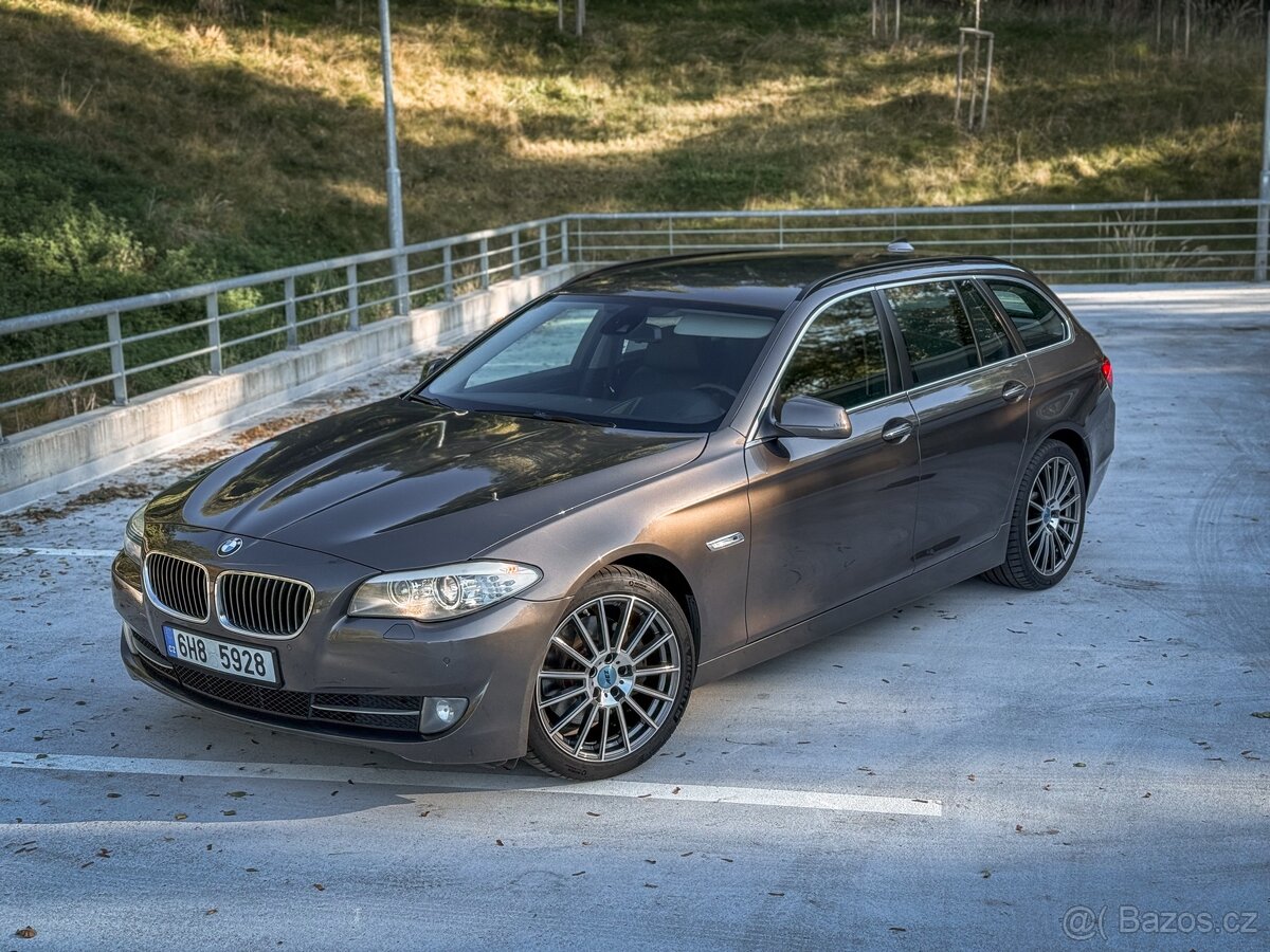 BMW 535d F11 Touring – 3.5d TwinTurbo, 2012, top výbava