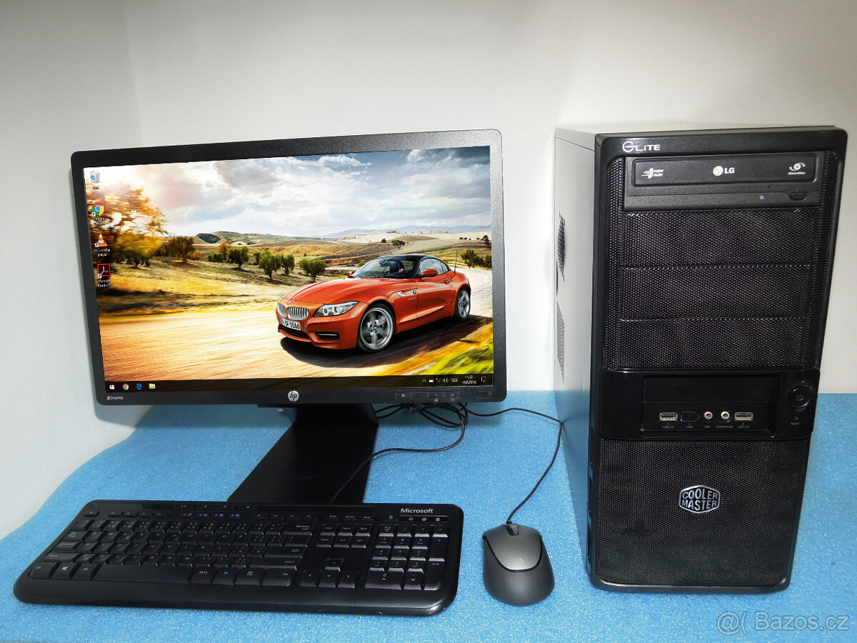 Multimediální PC 3. Jádro AMD 2.9GHz SSD128+500GB Radeon5570