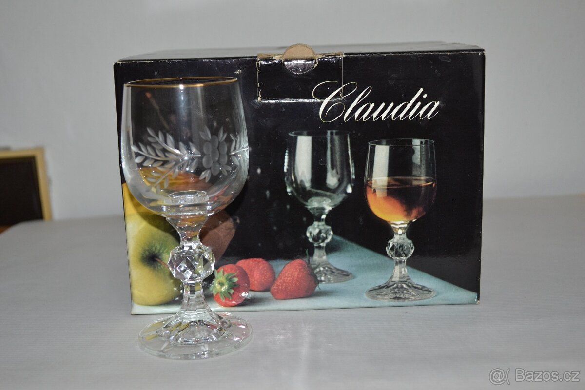 Skleničky Claudia