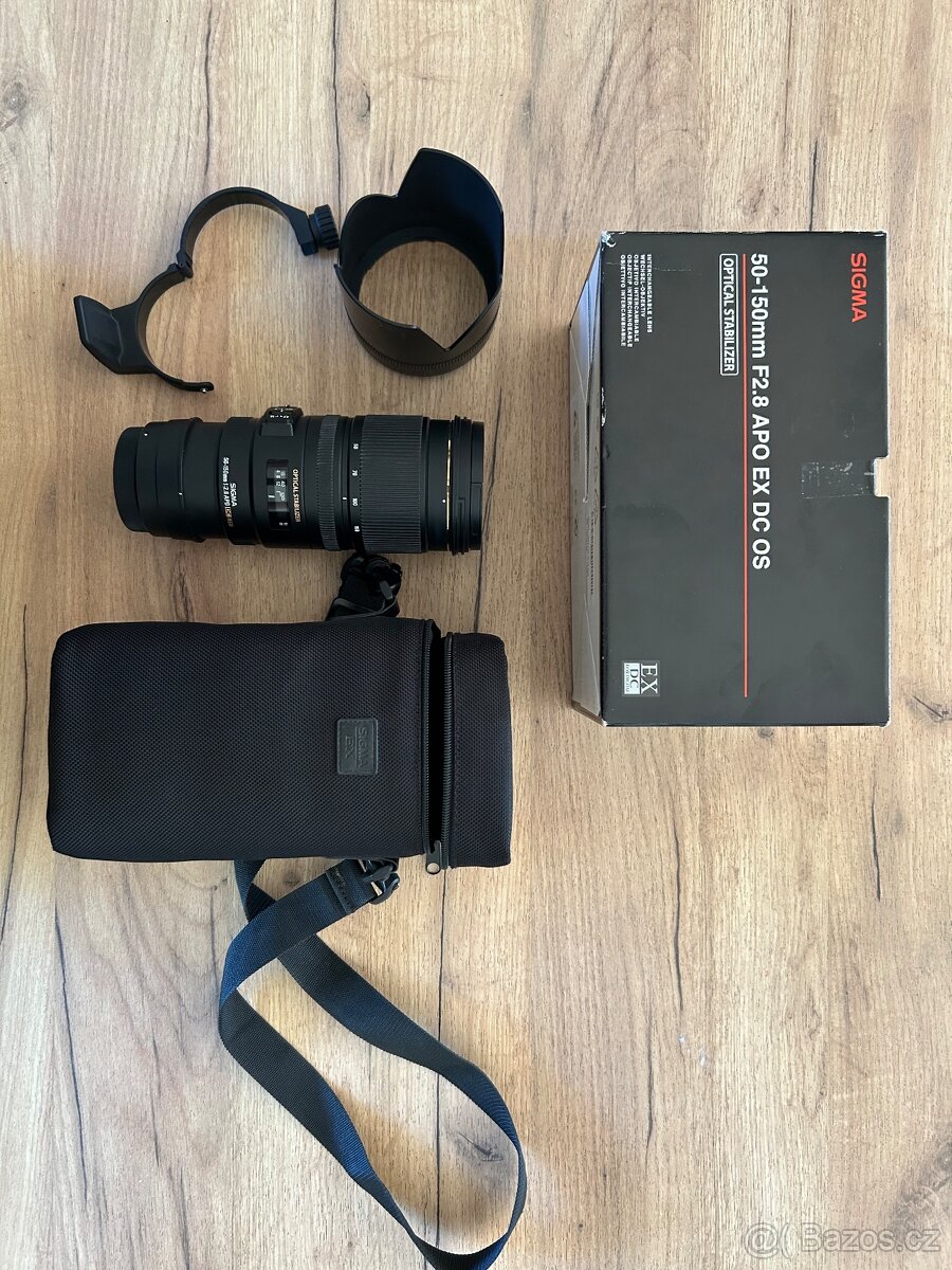 Sigma 50-150mm F2.8 APO EX DC OS canon ef